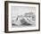 View of the Red House Inn on the Banks of the River Thames, Battersea, London, 1850-null-Framed Giclee Print