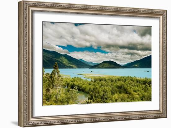 View of the Reloncavi Estuary, Chile-Jose Luis Stephens-Framed Photographic Print