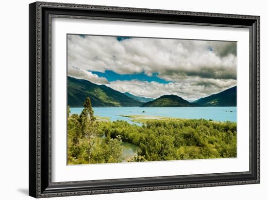 View of the Reloncavi Estuary, Chile-Jose Luis Stephens-Framed Photographic Print