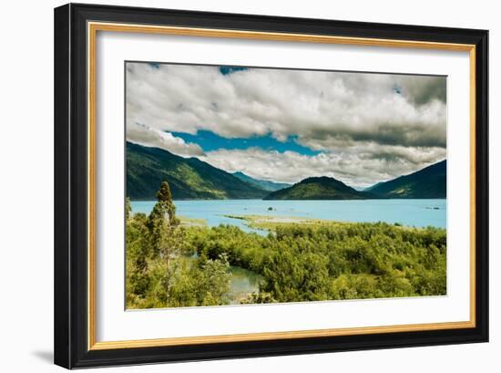 View of the Reloncavi Estuary, Chile-Jose Luis Stephens-Framed Photographic Print