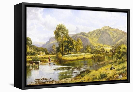 View of the River Conway-Benjamin Williams Leader-Framed Premier Image Canvas