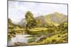 View of the River Conway-Benjamin Williams Leader-Mounted Giclee Print