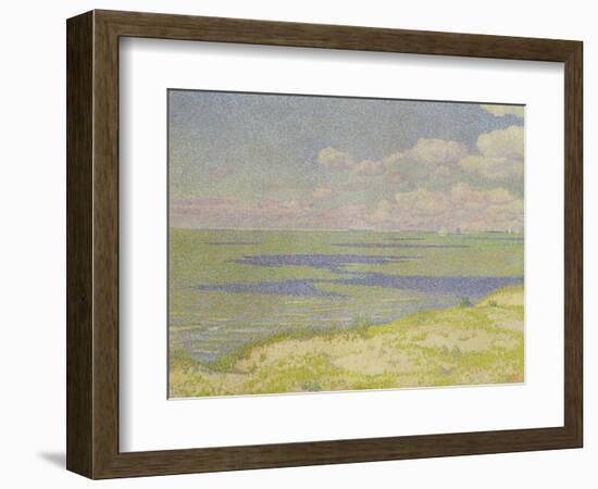 View of the River Scheldt, 1893-Th?o van Rysselberghe-Framed Giclee Print