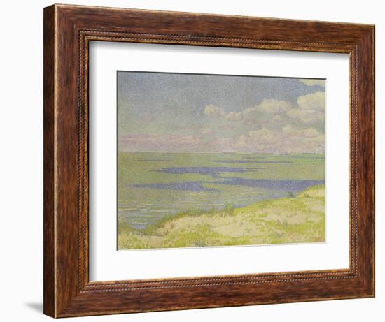 View of the River Scheldt, 1893-Th?o van Rysselberghe-Framed Giclee Print