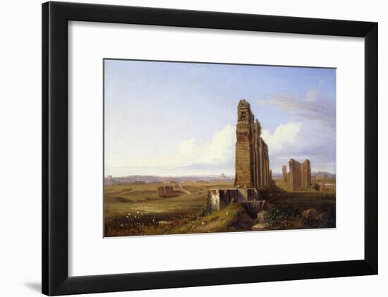 View of the Roman Campagna-Franz Knebel-Framed Art Print