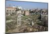 View of the Roman Forum (Foro Romano) from the Palatine Hill, Rome, Lazio, Italy-Stuart Black-Mounted Photographic Print