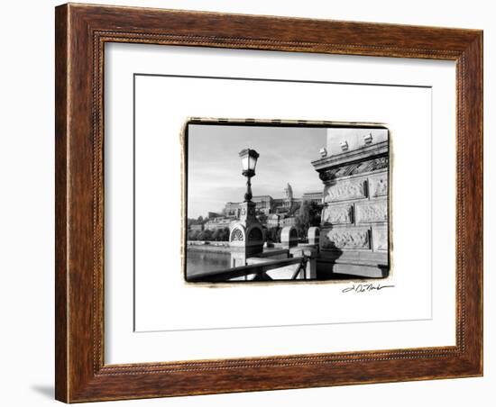 View of the Royal Palace, Budapest-Laura Denardo-Framed Photographic Print