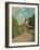 View of the Rue De Moubuisson, Louveciennes, 1874-Alfred Sisley-Framed Giclee Print