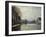View of the Saint-Martin Canal-Alfred Sisley-Framed Giclee Print