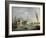 View of the San Giorgio Maggiore Island, Between 1765 and 1775-Francesco Guardi-Framed Giclee Print