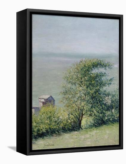 View of the Sea from Villerville, 1882-Gustave Caillebotte-Framed Premier Image Canvas