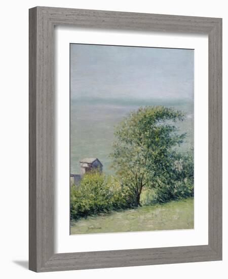 View of the Sea from Villerville, 1882-Gustave Caillebotte-Framed Giclee Print