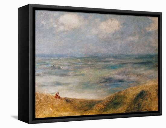 View of the Sea, Guernsey-Pierre-Auguste Renoir-Framed Premier Image Canvas