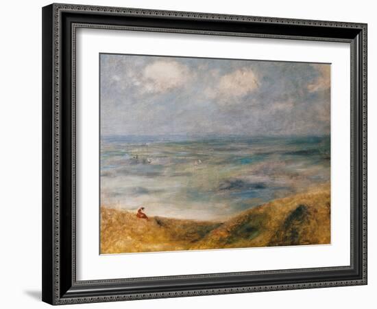 View of the Sea, Guernsey-Pierre-Auguste Renoir-Framed Giclee Print