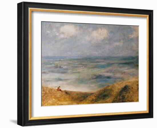 View of the Sea, Guernsey-Pierre-Auguste Renoir-Framed Giclee Print