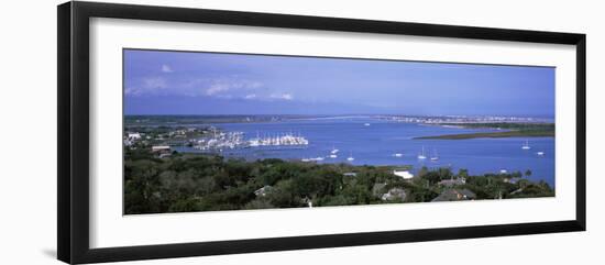 View of the Sea, St. Augustine, St. Johns County, Florida, USA-null-Framed Photographic Print