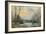 View of the Seine, Paris, Vue de La Seine, Paris-Albert-Charles Lebourg-Framed Giclee Print