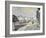 View of the Seine, Paris-Paul Mathieu-Framed Giclee Print