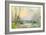 View of the Seine, Paris-Albert-Charles Lebourg-Framed Giclee Print