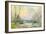 View of the Seine, Paris-Albert-Charles Lebourg-Framed Giclee Print