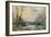 View of the Seine, Paris-Albert-Charles Lebourg-Framed Giclee Print