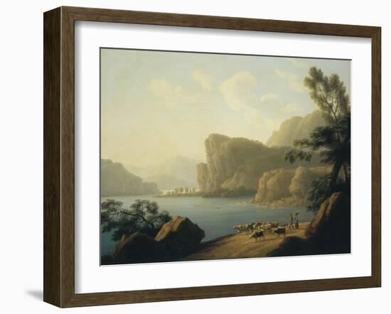 View of the Selenga River in Siberia, 1817-Andrei Yefimovich Martynov-Framed Giclee Print