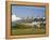 View of the Seven Sisters Cliffs, the Coastguard Cottages on Seaford Head, East Sussex-Neale Clarke-Framed Premier Image Canvas