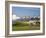 View of the Seven Sisters Cliffs, the Coastguard Cottages on Seaford Head, East Sussex-Neale Clarke-Framed Photographic Print