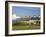 View of the Seven Sisters Cliffs, the Coastguard Cottages on Seaford Head, East Sussex-Neale Clarke-Framed Photographic Print