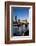 View of the Shard and Tower Bridge Above the River Thames at Dusk-Charles Bowman-Framed Photographic Print