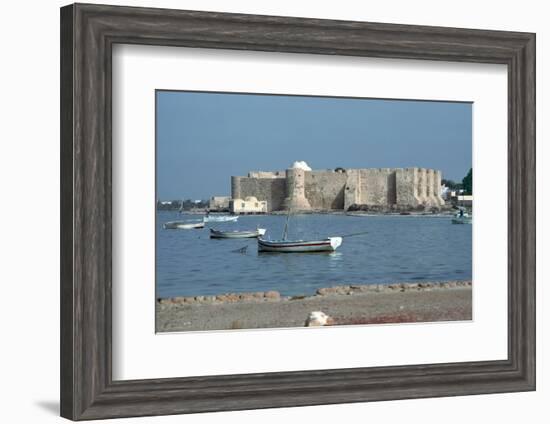 View of the Spanish fort Borj el Kebir, 13th century. Artist: Unknown-Unknown-Framed Photographic Print