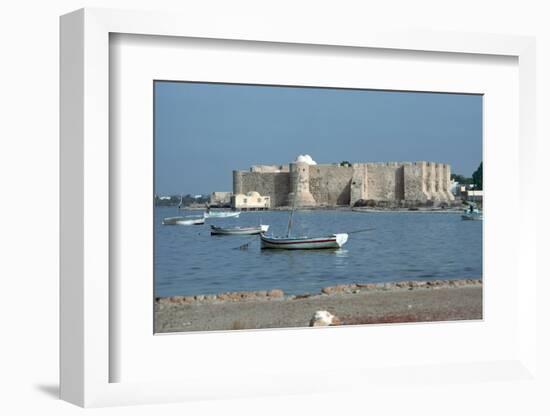 View of the Spanish fort Borj el Kebir, 13th century. Artist: Unknown-Unknown-Framed Photographic Print
