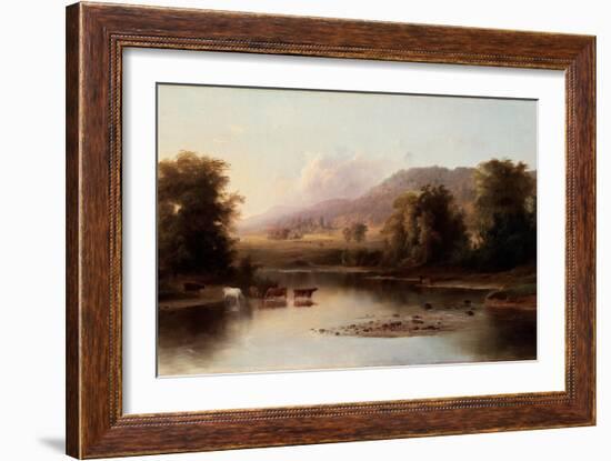 View of the St. Anne's River, 1870-Robert Scott Duncanson-Framed Giclee Print