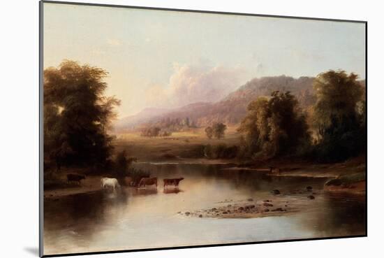 View of the St. Anne's River, 1870-Robert Scott Duncanson-Mounted Giclee Print