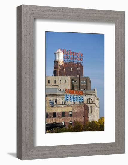 View of the St Anthony Main Area, Minneapolis, Minnesota, USA-Walter Bibikow-Framed Photographic Print