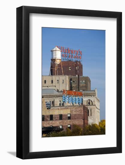 View of the St Anthony Main Area, Minneapolis, Minnesota, USA-Walter Bibikow-Framed Photographic Print