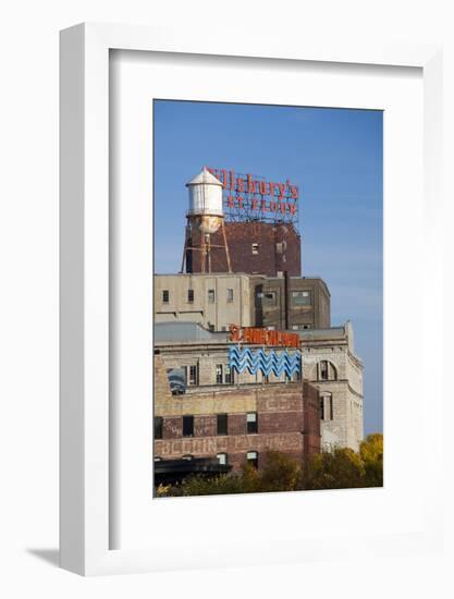 View of the St Anthony Main Area, Minneapolis, Minnesota, USA-Walter Bibikow-Framed Photographic Print