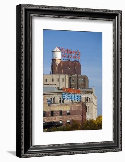 View of the St Anthony Main Area, Minneapolis, Minnesota, USA-Walter Bibikow-Framed Photographic Print