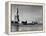 View of the Statue of Liberty and the Sklyline of the City-Margaret Bourke-White-Framed Premier Image Canvas