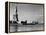 View of the Statue of Liberty and the Sklyline of the City-Margaret Bourke-White-Framed Premier Image Canvas