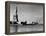 View of the Statue of Liberty and the Sklyline of the City-Margaret Bourke-White-Framed Premier Image Canvas