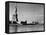 View of the Statue of Liberty and the Sklyline of the City-Margaret Bourke-White-Framed Premier Image Canvas