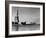 View of the Statue of Liberty and the Sklyline of the City-Margaret Bourke-White-Framed Photographic Print