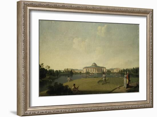 View of the Tauride Palace from the Garden, before 1797-Benjamin Paterssen-Framed Giclee Print