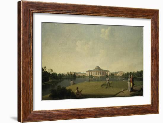 View of the Tauride Palace from the Garden, before 1797-Benjamin Paterssen-Framed Giclee Print