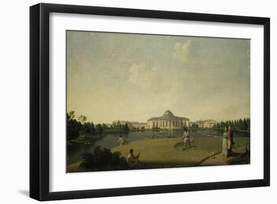 View of the Tauride Palace from the Garden, before 1797-Benjamin Paterssen-Framed Giclee Print