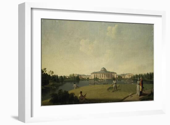 View of the Tauride Palace from the Garden, before 1797-Benjamin Paterssen-Framed Giclee Print