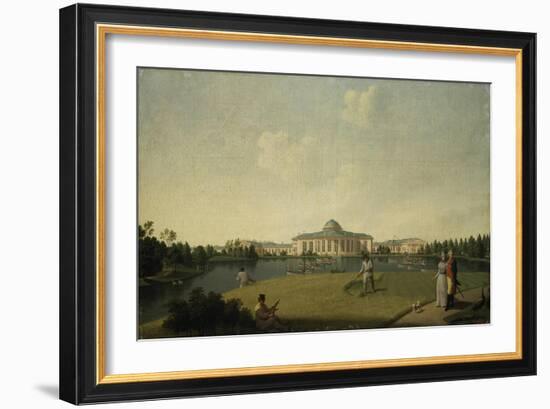 View of the Tauride Palace from the Garden, before 1797-Benjamin Paterssen-Framed Giclee Print