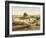 View of the Temple Mount with the Dome of the Rock and the El Aqsa Mosque, Jerusalem, C.1880-1900-null-Framed Photographic Print