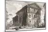 View of the Temple of Bacchus, 1760-78-Giovanni Battista Piranesi-Mounted Giclee Print